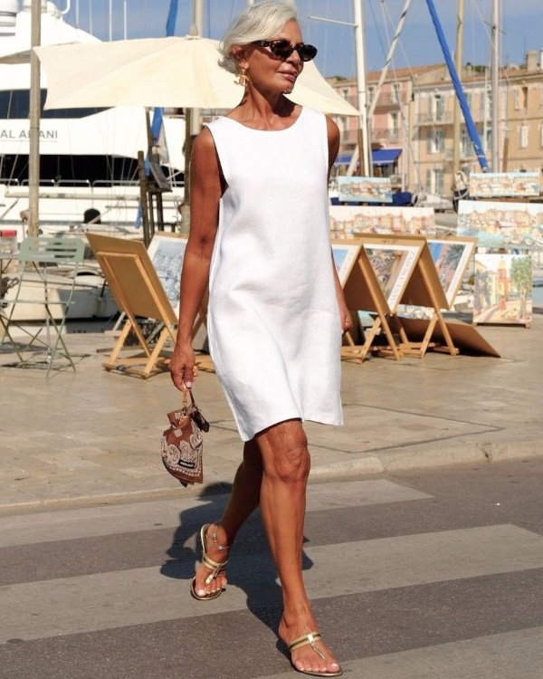 Robe blanche
