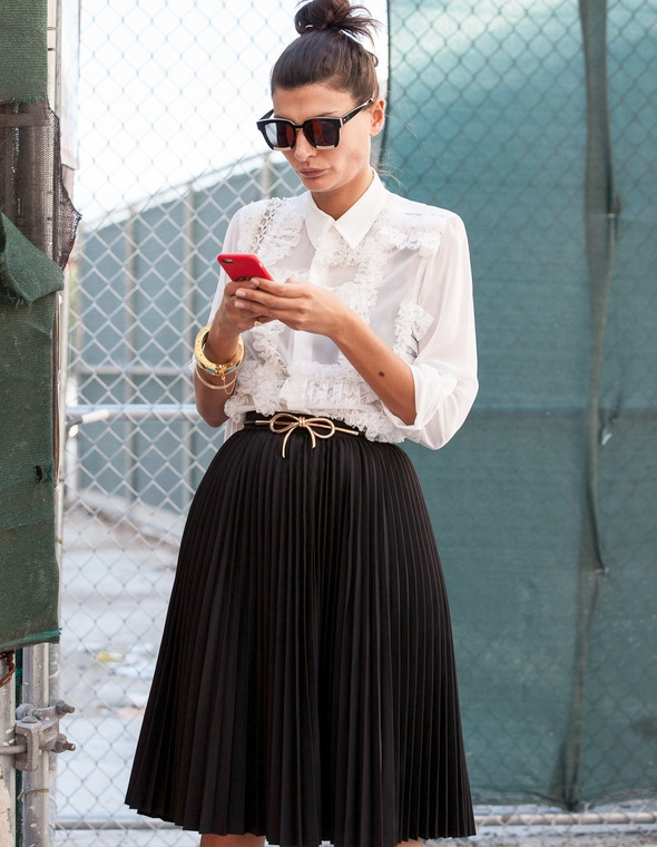 Le parfait look noir et blanc #241