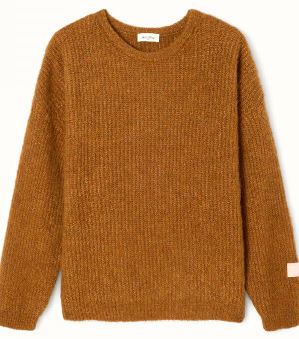 PULL FEMME marron