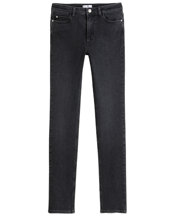 Jean slim push-up extra confort slim noir