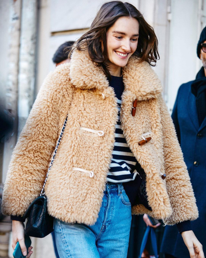 Manteau XXL et marini�re