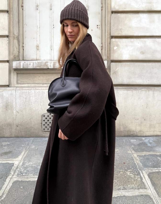 Marron + noir = le bon mix