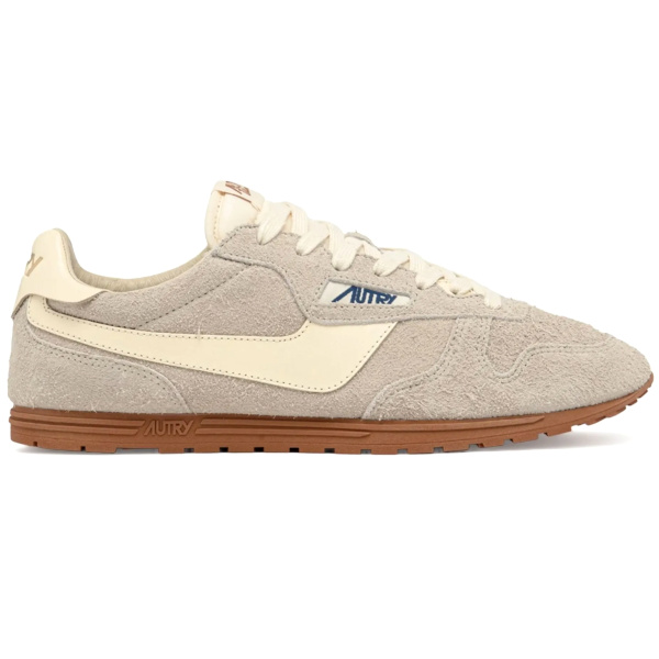 Basket Windspin Low Bicolore Suède et Cuir | Gris clair